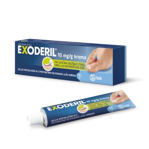 Exoderil 10 mg/g krema, 15 g