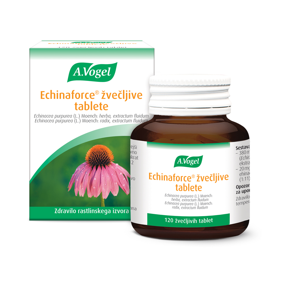 A. Vogel Echinaforce žvečljive tablete, 120 tablet