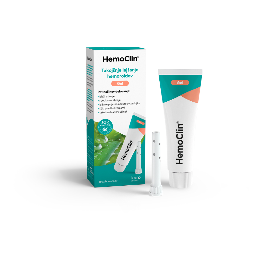 Hemoclin hladilni gel tuba, 37g