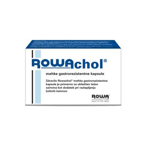Rowachol mehke gastrorezistentne kapsule, 50 kapsul