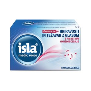 Isla Medic Voice pastile, 50 pastil