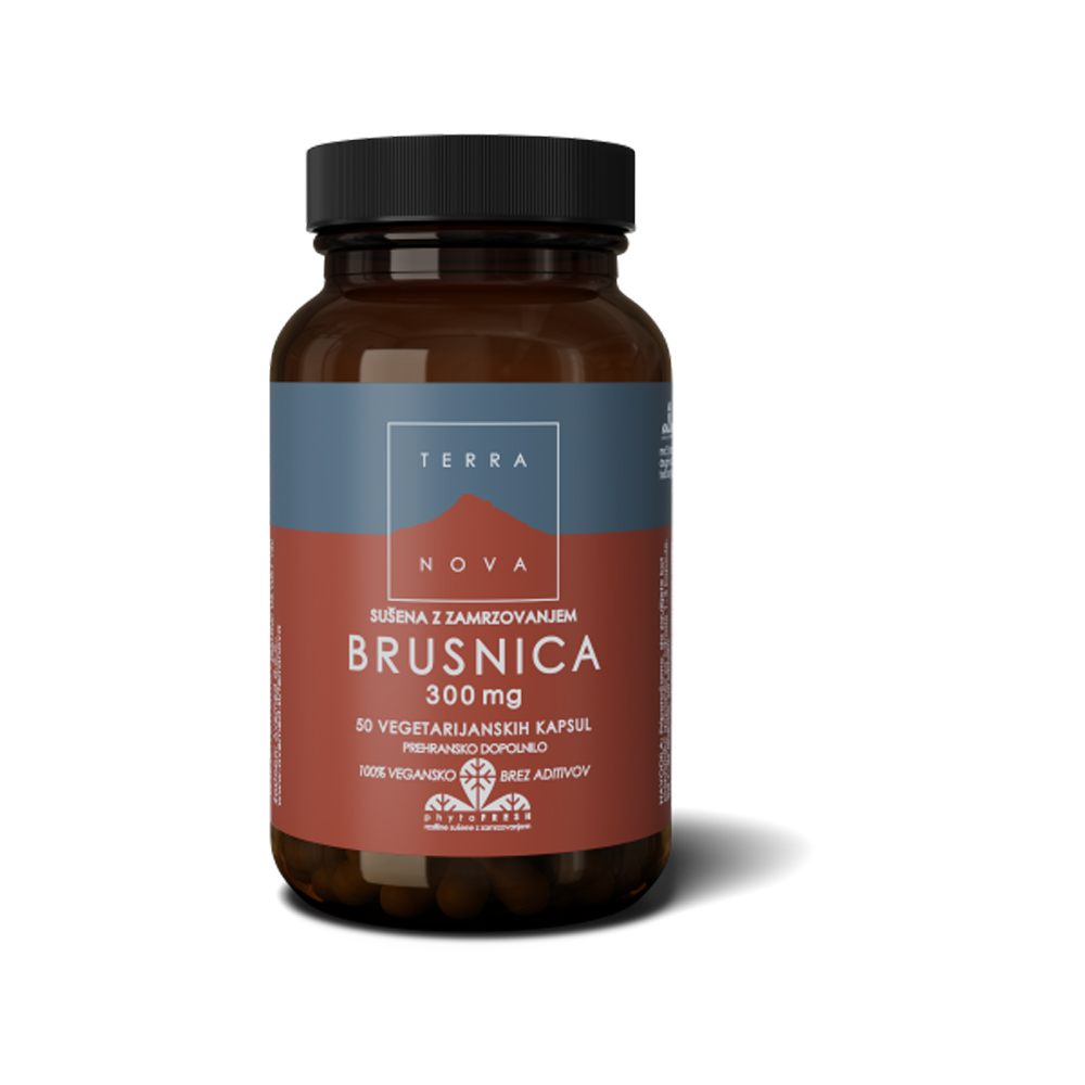 Terranova Brusnica 300 mg, 50 kapsul