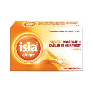 Isla Ginger pastile, 60 pastil