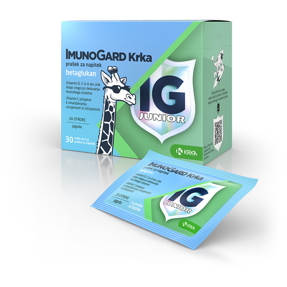Imunogard Krka Junior prašek za napitek, 30 vrečk
