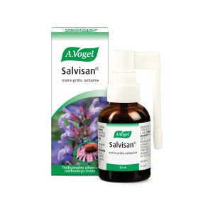 Salvisan oralno pršilo, raztopina, 30 mL