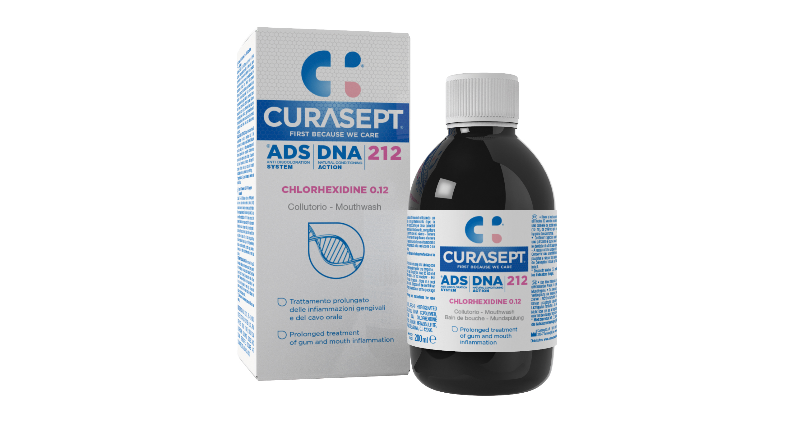 Ustna voda Curasept ADS | DNA 212, 200 ml