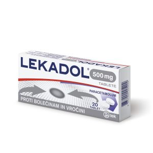 Lekadol 500 mg tablete, 20 tablet