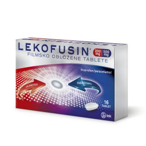 LEKOFUSIN 200 mg/500 mg filmsko obložene tablete, 16 tablet