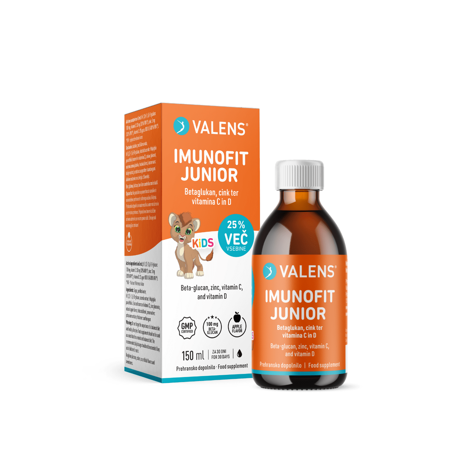 Valens Imunofit Junior sirup 150ml