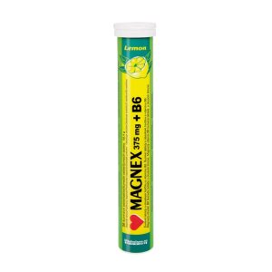 Magnex 375 mg + B6 šumeče tablete, 20 tablet