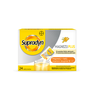 Supradyn Magnezij PLUS zrnca v vrečkah, 24vrečk