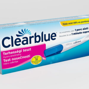 Clearblue test za hitro odkritje nosečnosti, 1 test