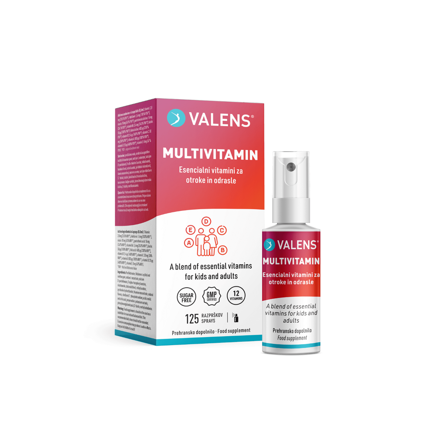 Valens Multivitamin ustno pršilo, 25ml