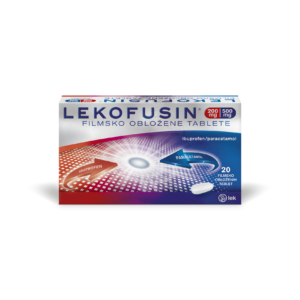 LEKOFUSIN 200 mg/500 mg filmsko obložene tablete, 20 tablet