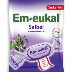 Trdi bonboni Em-eukal brez sladkorja - žajbelj, dr. C. Soldan, 75g