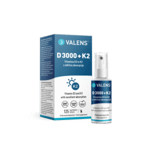 Valens D 3000 + K2 ustno pršilo 25ml