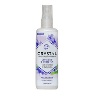 CRYSTALTM DEODORANT SIVKA in BELI ČAJ pršilo, 118 ml