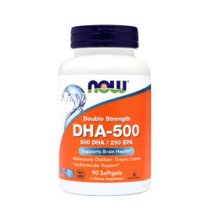 NOW DHK 500mg, 90 mehkih kapsul