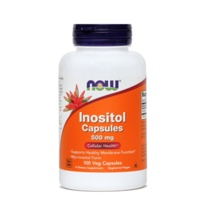 NOW INOZITOL 500mg, 100 kapsul