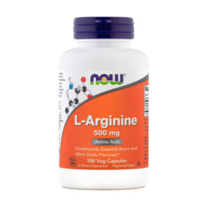 NOW L-ARGININ 500mg, 100 kapsul