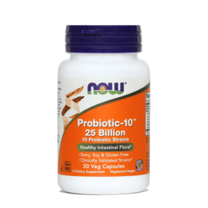 NOW PROBIOTIC-10/25 MILJ, 50 kapsul