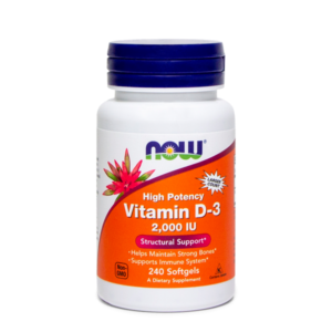 NOW VIT D3 2000 IE, 240 kapsul