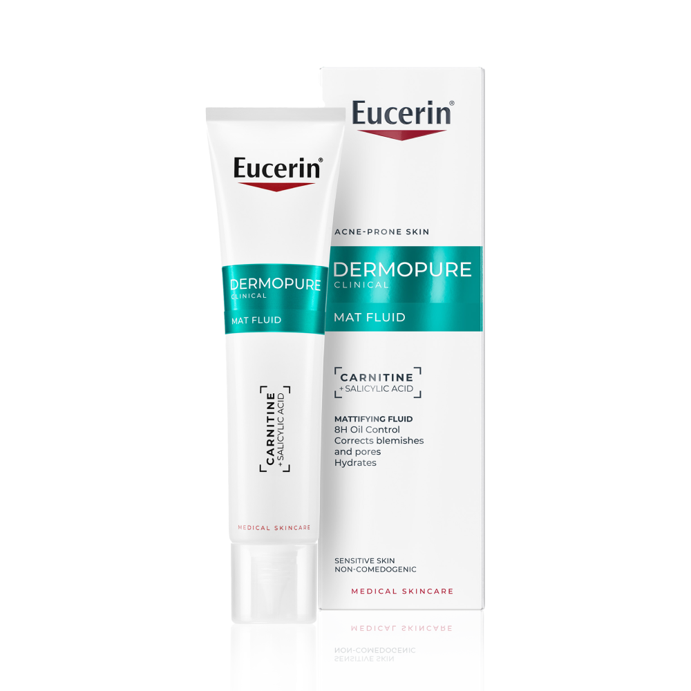 Eucerin DERMOPURE CLINICAL MAT FLUID, 40 ml