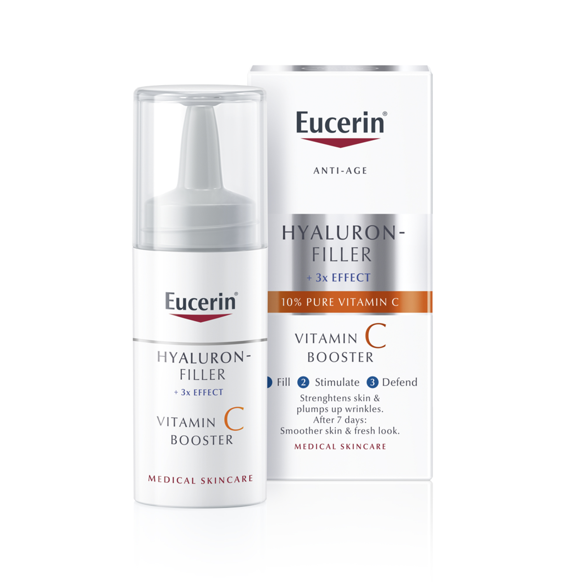 Eucerin Hyaluron-Filler Vitamin C Booster, 8 ml