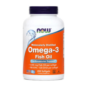 NOW OMEGA-3 1000mg, 200 kapsul