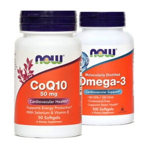 NOW KOENCIM Q10 50MG+OMEGA3 AKCIJA