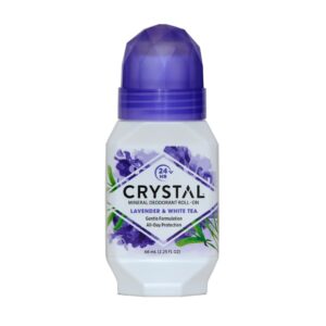 CRYSTALTM DEODORANT SIVKA in BELI ČAJ roll-on, 66 ml