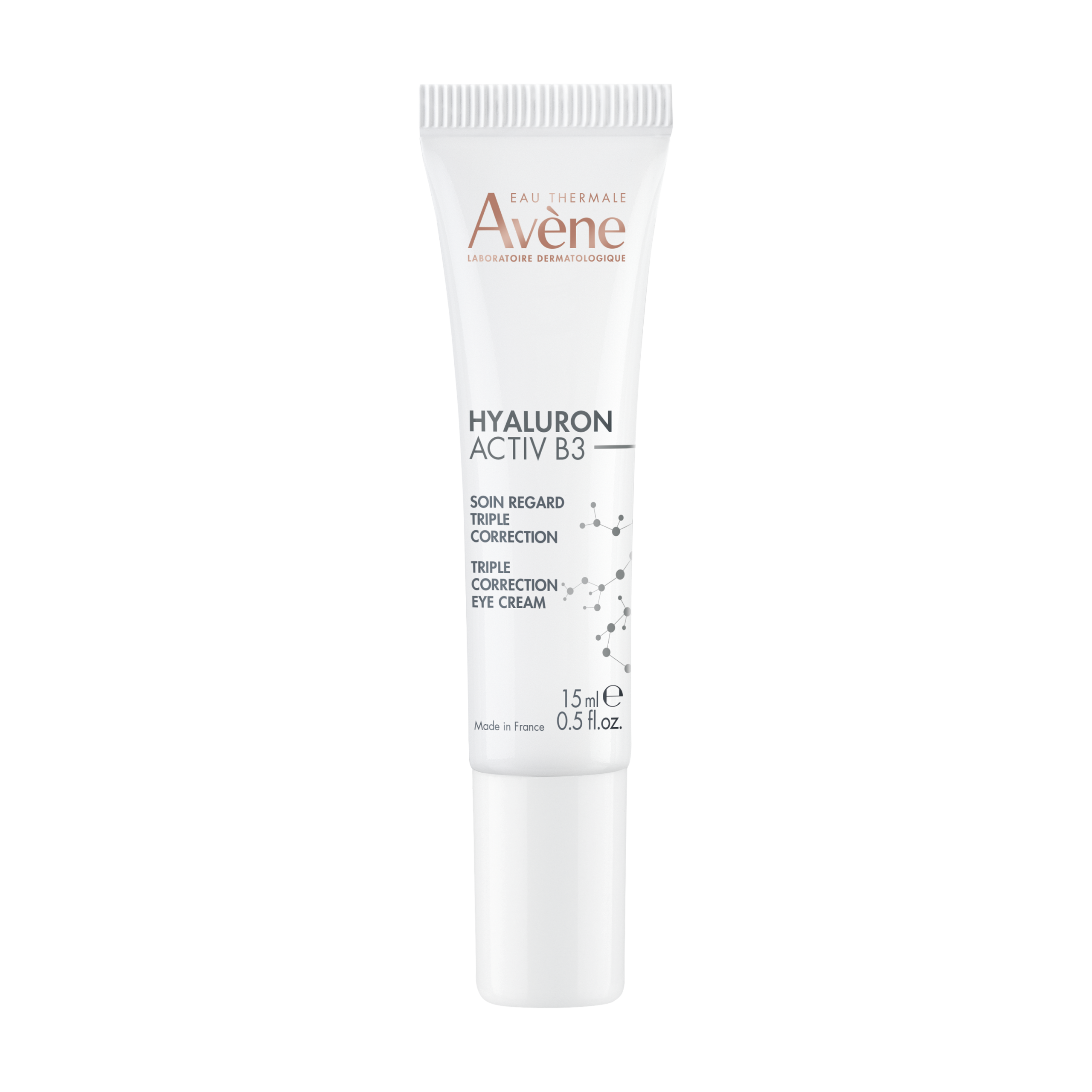 Avène Hyaluron Activ B3 trojna korektivna krema za predel okoli oči, 15 ml