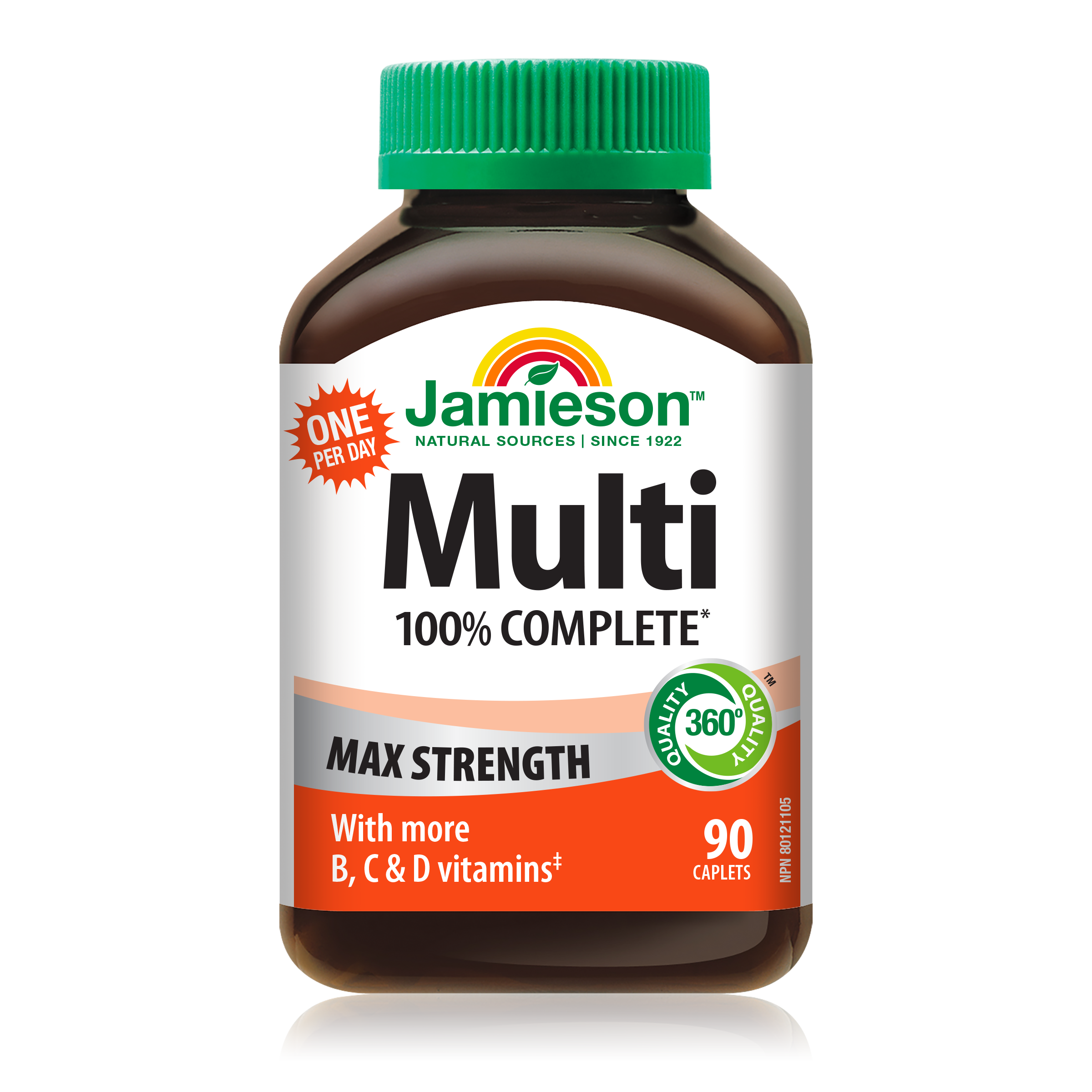 Jamieson Multi vitamini in minerali VISOKA JAKOST, tablete, 90 tablet