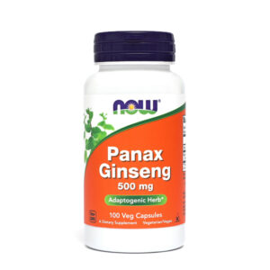 NOW PANAX GINSENG 500MG, 100 kapsul
