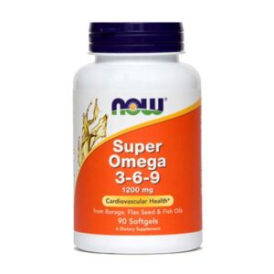 NOW SUPER OMEGA 3-6-9, 90 kapsul