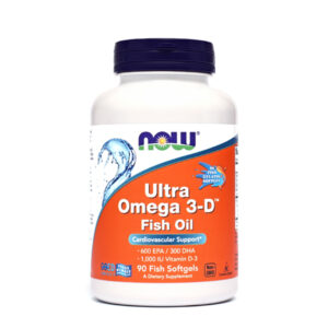 NOW ULTRA OMEGA 3-D, 90 kapsul