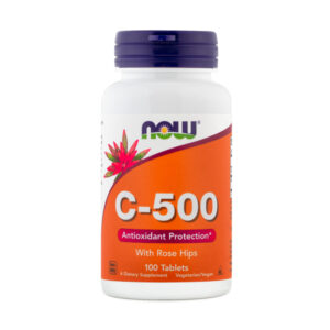 NOW VIT C 500mg, 100 tablet