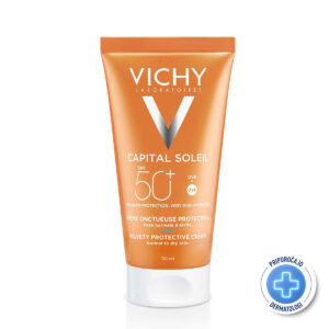VICHY CAPITAL SOLEIL KREMA ŽAMETNA ZA LEPŠI VIDEZ KOŽE ZF50+, 50 ML