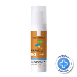 La Roche-Posay ANTHELIOS DP Mleko za zaščito pred soncem za občutljivo kožo dojenčkov SPF50+, 50 ml