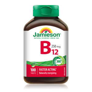 JAMIESON VIT B12 250mcg, 100 tablet