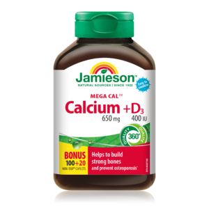 JAMIESON KALCIJ+VIT D, 120 tablet