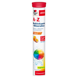 Doppelherz aktiv A-Ž, vitamini in minerali, 15 šumečih tablet