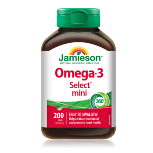 JAMIESON OMEGA-3 MINI, 200 kapsul