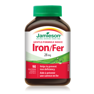 JAMIESON ŽELEZO 28mg, 90 kapsul