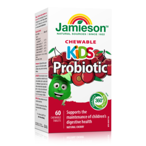 JAMIESON PROBIOTIK OTROŠKI - češnja, 60 žvečljivih tablet