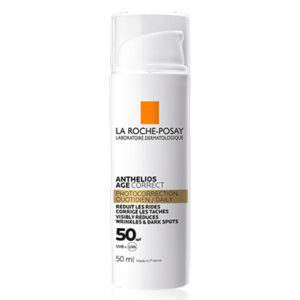 La Roche-Posay ANTHELIOS AGE-CORRECT Krema za zaščito pred soncem proti staranju kože na obrazu SPF50, 50 ml