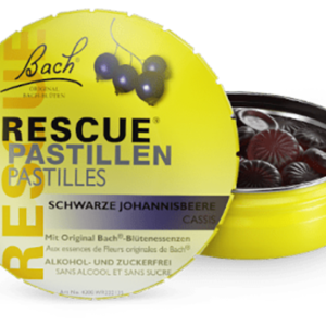 Bach RESCUE® pastile (črni ribez), 50 g