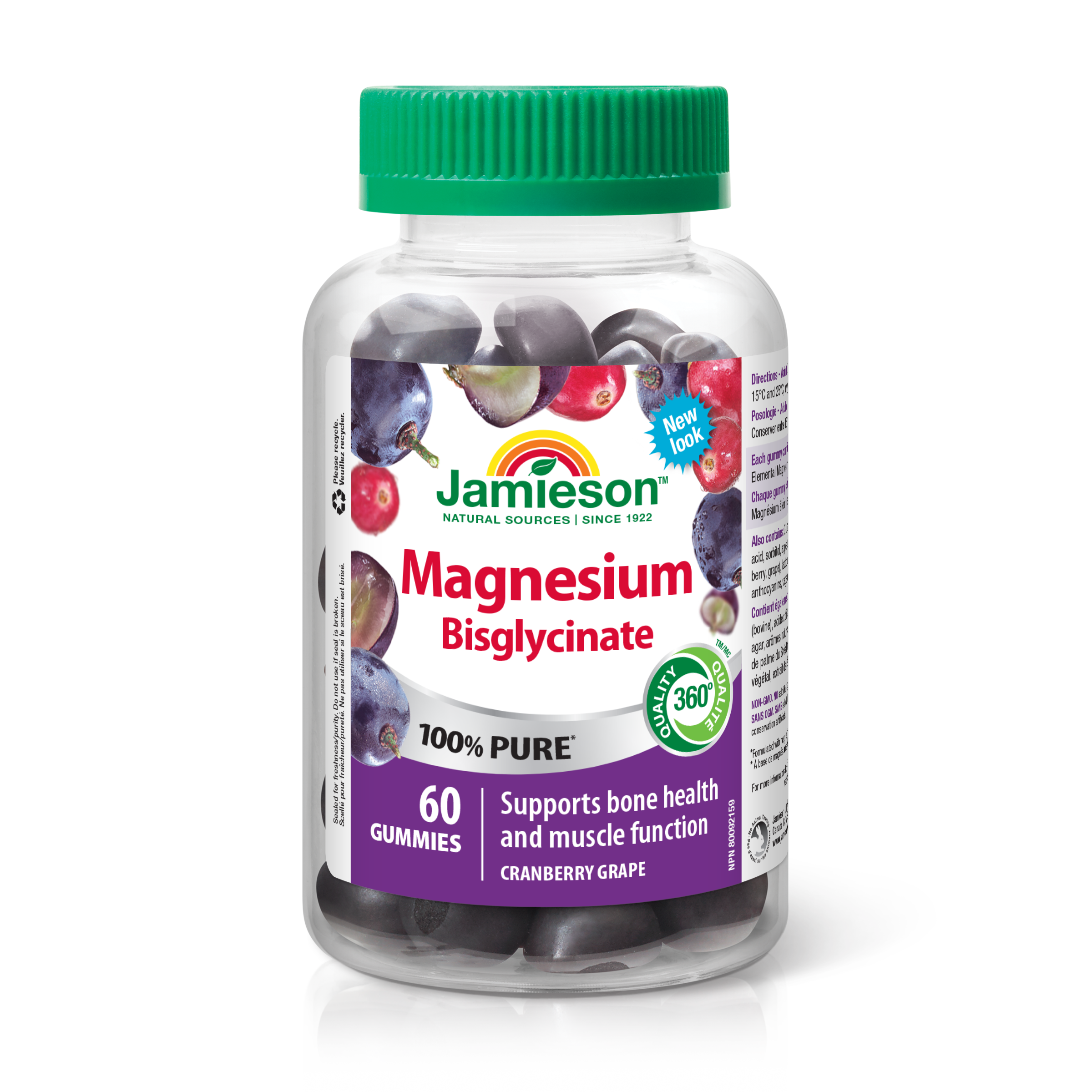 JAMIESON MAGNEZIJ 20MG, 60 žvečljivih tablet