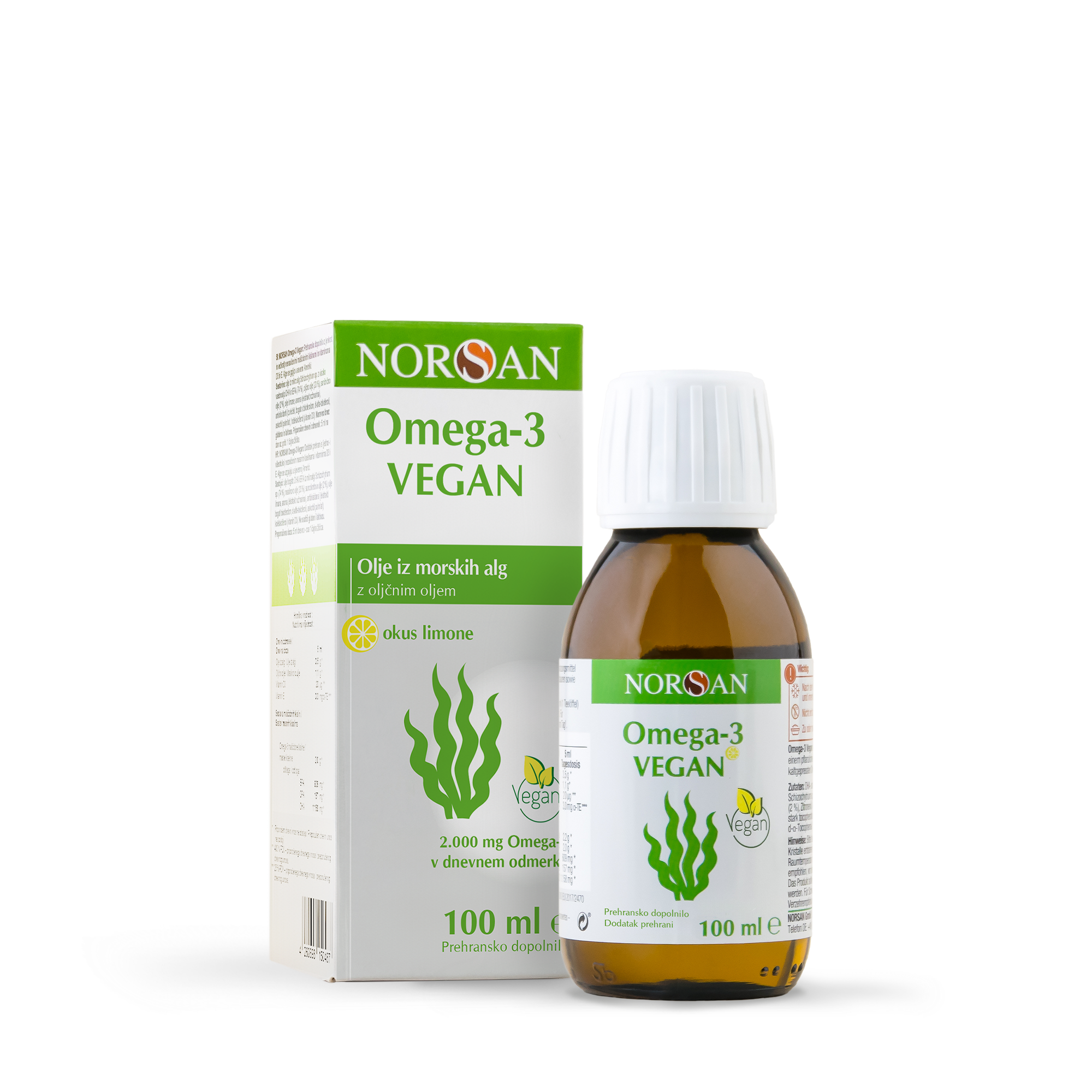 NORSAN OMEGA-3 VEGANSKO OLJE, 100 ML