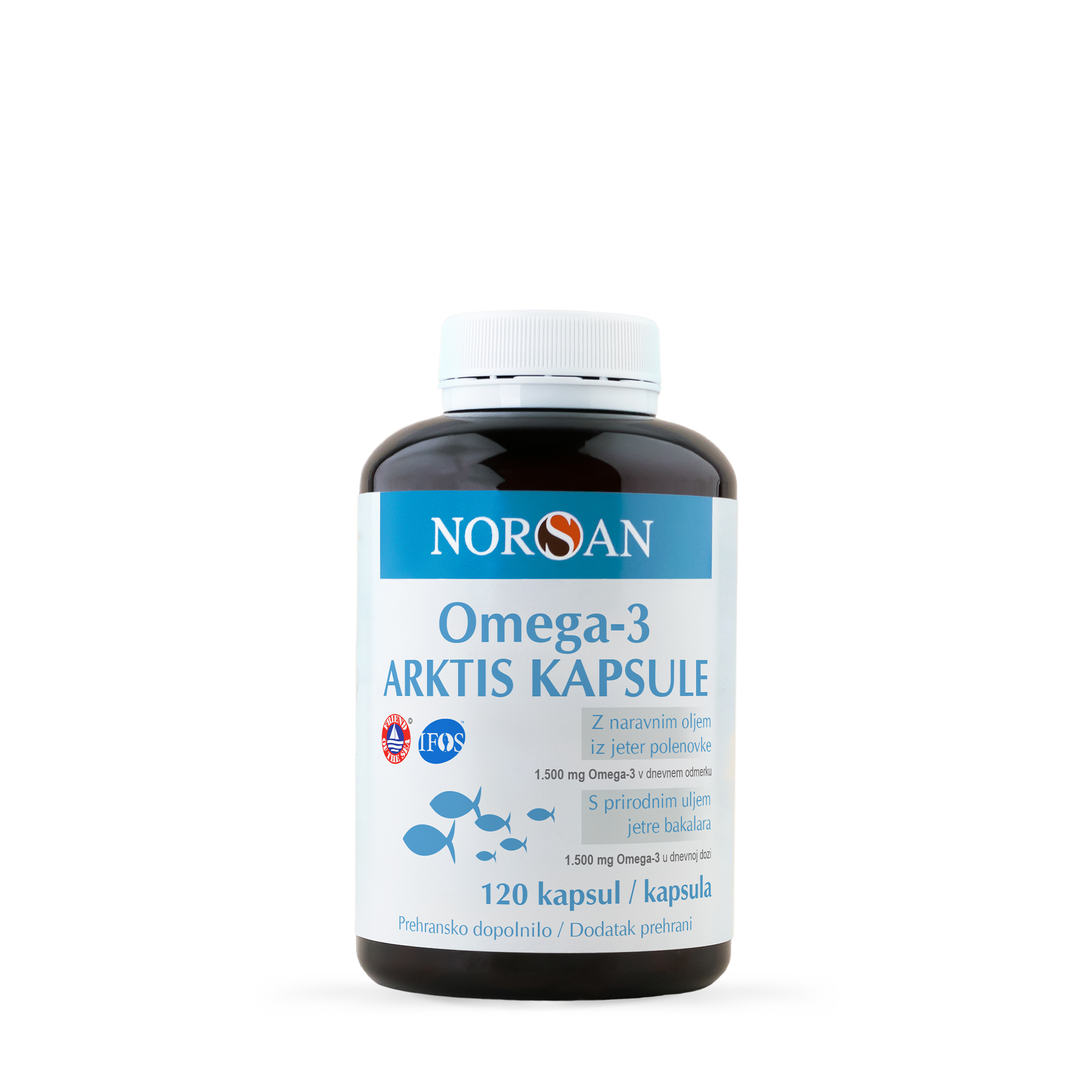 NORSAN OMEGA-3 ARKTIS, 120 kapsul